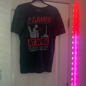 GAMER AT WORK EYE CONTACT & SMALL TALK CURRENTLY UNAVAILABLE T-Shirt
